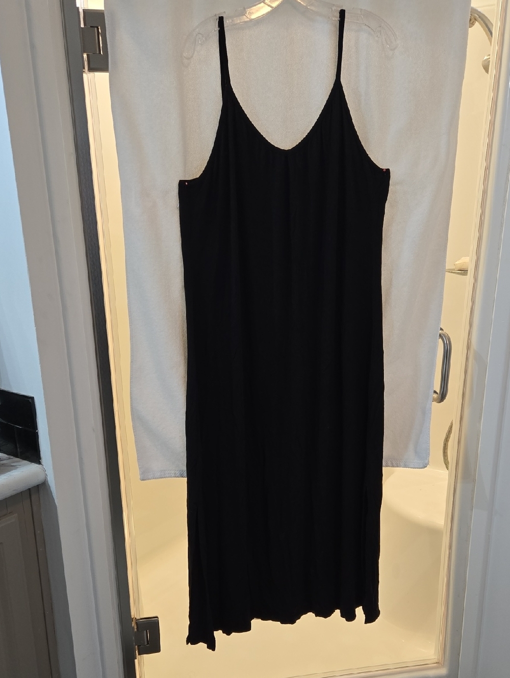 Soft Surroundings Black Slip Dress